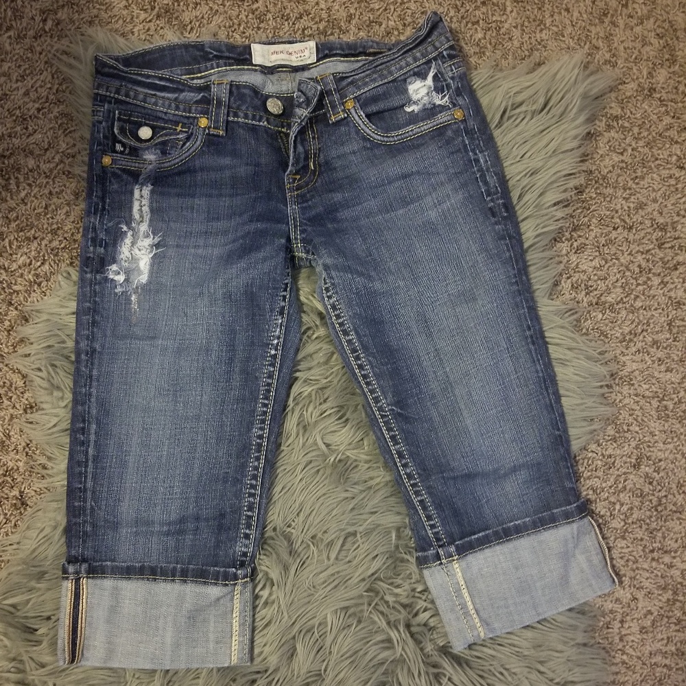 MKE denim capris